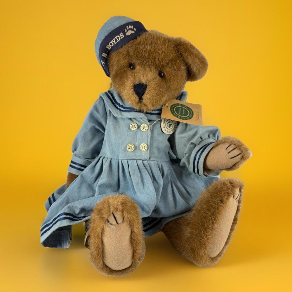 Plush Boyd’s Bear The Archive Collection Constance With tags 1999